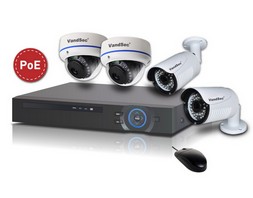 4-Cam Network Video Recorder PoE-Set A110X